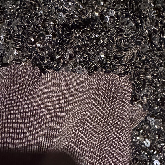 Navy sequin top - Picture 3 of 7